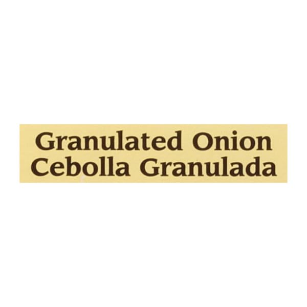 MCCORMICK GRANULATED ONION, 18 OZ