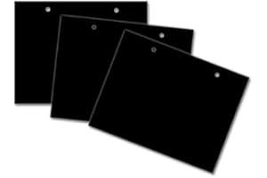 Trophy 9401 Flip Folder Replacement Windows – 10 Pack Clear Plastic Sheets for Marching Band Music Flip Folders – Compatible with Trophy 9400 – Durable, Easy-to-Insert Music Holder Pages
