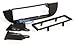 Metra 99-6515B Single DIN Dash Kit for Fiat 500 2012-Up, Black