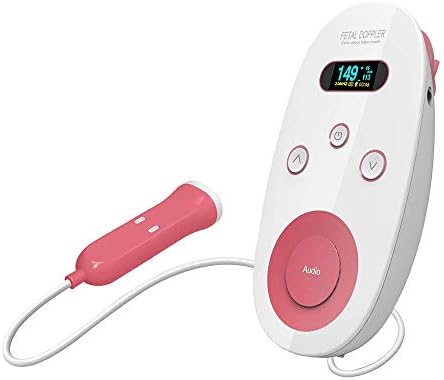 Baby Sound Amplifier Monitor,Portable Home Use Sounds Amplifier-Record and Hear Your Baby’s Kicks & Noise in Womb,Perfect Baby Shower Gift For New Parents