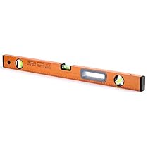 Tacklife MT-L02 24-Inch Classic Magnetic Box Level Torpedo Level Plumb/Level/45-Degree Measuring Shock Resistant Spirit Level with Imperial and Metric Scales