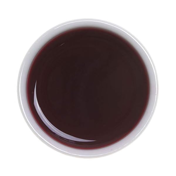 AURESA Eistee Pfirsich im Glas | Teemischung - 90g | Wiederverwendbare Glasflasche mit Korkverschluss – Bild 4