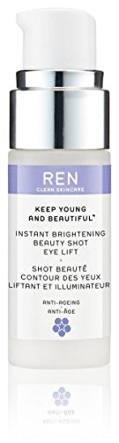 Ren Keep Young & Beautiful Instant Brightening Beauty Shot Eye Lift By Ren for Women - 0.5 Oz Serum, 0.5 Oz