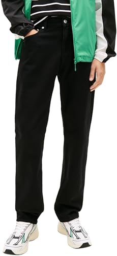 Tommy Jeans Ryan Slim STR Ai4185 DM0DM23289 Droit pour Homme Denim Noir Taille 33W/32L