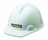 Stanley Ratchet Suspension White Hard Hat (RST-62004)