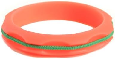 Hairbanglez Miniz Kids Sporty Silicone Fashion Hair Band Bracelet - Coral