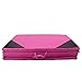 Polar Aurora Thick Folding Gymnastics Gym Exercise Aerobics Mats 4'x10'x2 Stretching Fitness Yoga New Red-Black