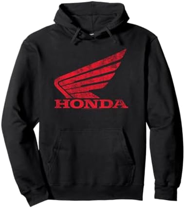 Amazon.com: Honda Vintage Wing Badge Pullover Hoodie : Clothing 