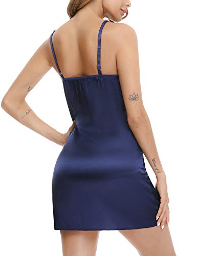 iClosam-Sexy-Sottoveste-Donna-Camicia-da-Notte-Donna-Seta-Babydoll-Donna-Sottoveste-Sexy-Sposa-Kimono-e-Damigelle