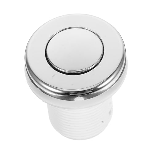 Zerodeko Air Pressure for Garbage Disposal Easy to Install Pneumatic Push Button for Kitchen Sink Control for Food Waste Equipment Mount