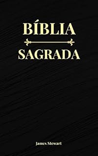 Livro Bíblia Sagrada: Capa Preta - Edição Revista e Corrigida