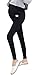 Women's Stretchy Maternity Pregnancy Leggings Black