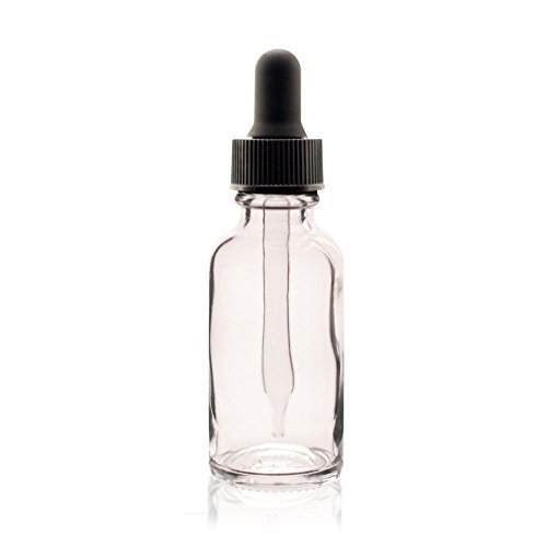Premium vials b36-pk24 boston round glass bottle with d…