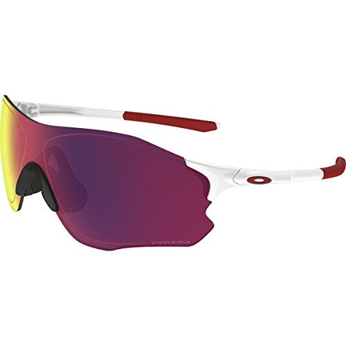 Oakley Adult EVZero Path Sunglasses, Polished White/Prizm Road, One Size