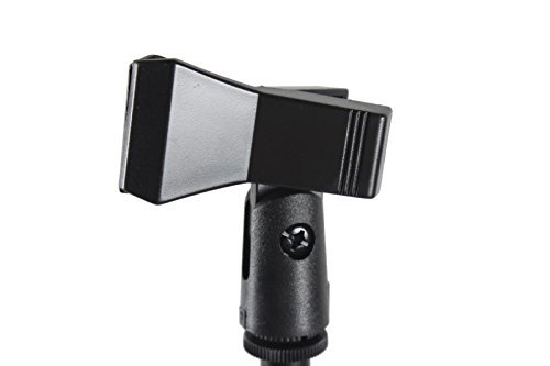 Ohuhu-Microphone-Stand-Dual-Mic-Clip-Collapsible-Tripod-Boom-Stand