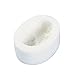 Oval Silicone Handmade Soap Mold Girl & Flower Design