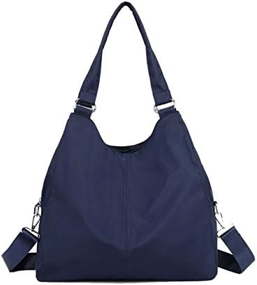 Hobo Shoulder Tote Bag, Women Waterproof Multi-function Roomy Handbag Cross-body Bag with Zipper