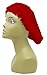 Donna Premium Collection Kids Satin Sleep Cap #11099 Red, Soft elastic band, stays on during the night, keeps hair in place, soft satin, smooth satin