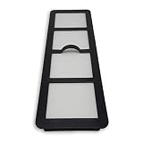 ZVac Compatible EF-6 Replacement Eureka Airspeed Generic HEPA Type Filter Part # 83091-1 & 69963-4 for AS1050 & 4230 Series Upright Vacuums, White