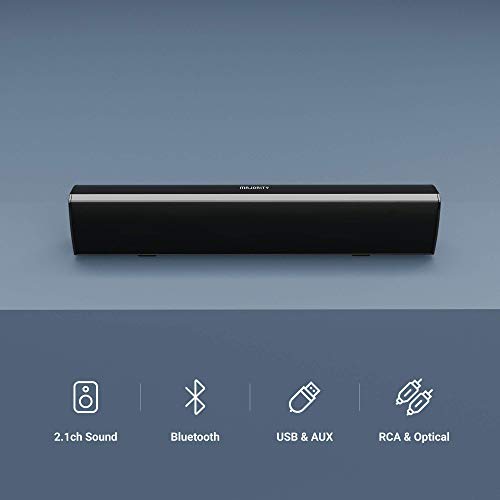 Majority Bowfell Small Sound Bar for TV with Bluetooth, RCA, USB, Opt, AUX Connection, Mini Sound/Audio System for TV… - Image 2