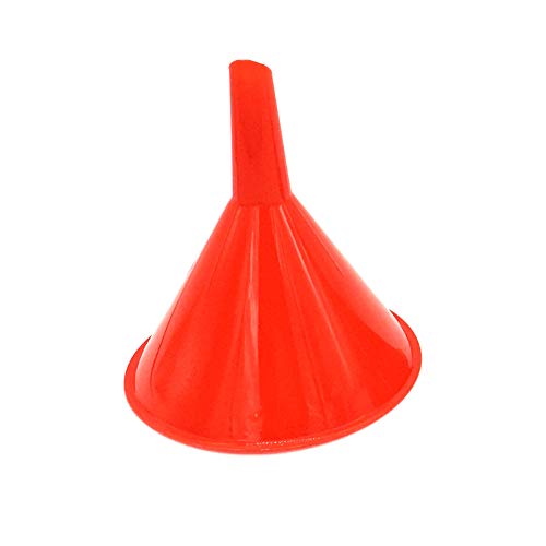Oil Funnel Kitchen Tools,wanshenGyi 4Pcs Transmission Fluid Liquid Gas Oil Filter Funnel Kitchen Gadgets Tools Set - Red