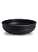 Monarch Rain Chains 18039 Monarch Hand Hammered Powder Coated Anchoring Basin, 15 inches (Mild Steel), Black (15 inch Dia)