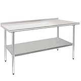 HARDURA Stainless Steel Prep & Work Table 30 x 60