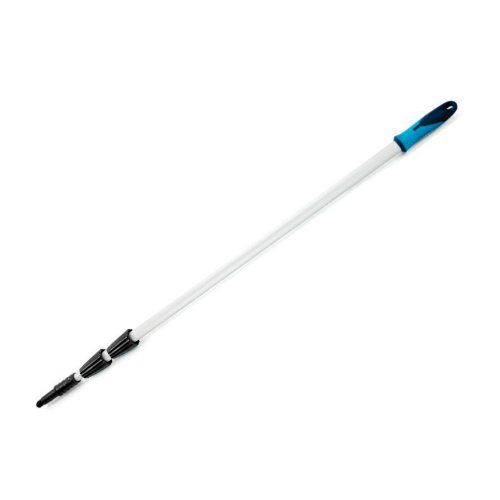 Moerman 17823 3-Section Extension Pole, Anti-Slip Comfort Grip, Annodized Aluminum, Extends to 9 Feet 10 Inches