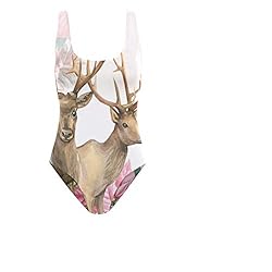 Aluy's boutique Women's Swimsuits - Deers with The