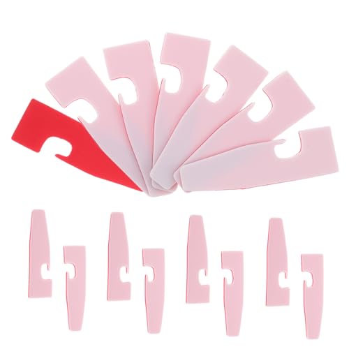 MUELODSIC 15pcs Plastic Overlock Presser Foot Pad Replacement for Brother Sewing Machines Wide Rolled Hem Pressure Foot