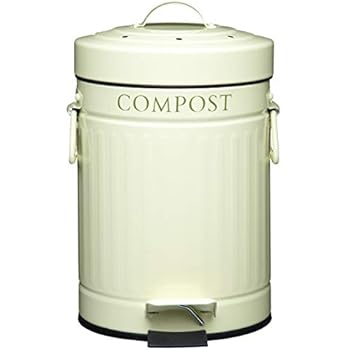 Amazon.com: CompoKeep   er CK-6GL-BIN-GR-S Kitchen Compost 