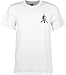 Powell Peralta Skull & Sword T-Shirt, White, Large