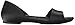 crocs Women's Lina Dorsay Flat Sandal, Black, 9 M US