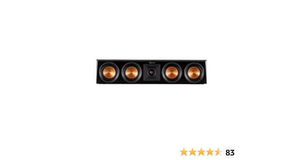 Amazon Com Klipsch Rp 404c Center Channel Speaker Piano Black Home Audio Theater