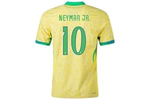BAD BXTCH #10 Neymar Jr Brazil Soccer Jersey 2024/2025 Copa America Yellow