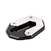 AnXin CNC Motorcycle Side stand Kickstand Extension Foot Plate Pad For Scrambler Sixty2 800 Classic Icon Flat Track - Black