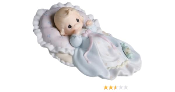 Amazon Com Precious Moments Baby On Pillow Figurine Home Kitchen