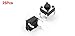25pcs 6x6x8mm Round Pushbutton 4 Pins SMD SMT Momentary Tactile Switch