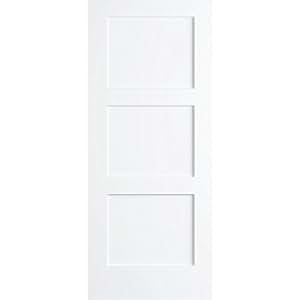 Amazon.com: 3-Panel Door, Kimberly Bay Interior Slab Shaker White
