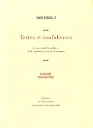 Textes et confidences