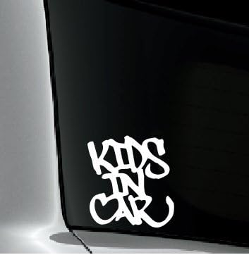 Amazon ストリートアート風デザインステッカー 防水 車両okカッティングステッカー Nd841 Kicw 白 ステッカー デカール 車 バイク