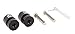 Motorcycle Bar Ends CNC Spools Sliders Hand Grip Handlebar End Caps For SUZUKI
