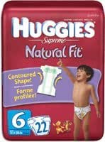 huggies supreme natural fit diapers