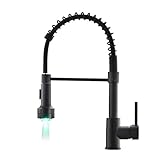 AIMADI Kitchen Faucet with Sprayer, Modern Single
