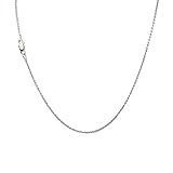 925 Sterling Silver 2MM Rope Chain Lobster Claw Clasp 16