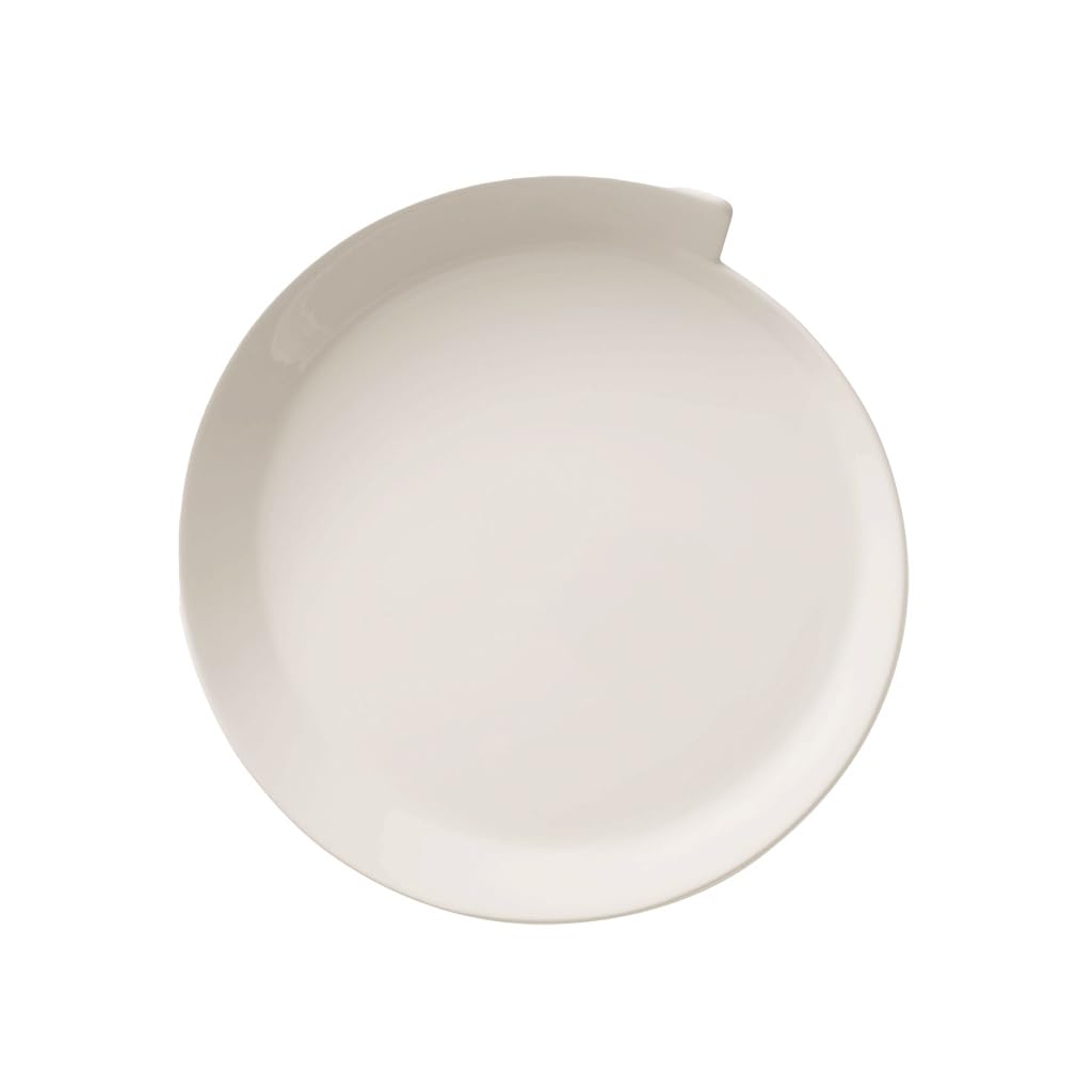 Villeroy & Boch NewWave Round Breakfast Plate, 25 cm, Premium Porcelain, White — image 1