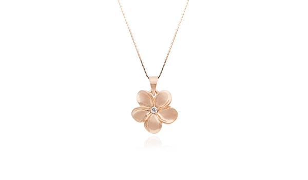 Amazon.com: Plumeria Necklace Pendant 
