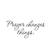 OVERMAL Decor,1PC Removable Art Vinyl Mural Wall Stickers Wall Decal Room Home Decor (I can do) (Prayer Changes Things)