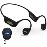 H2O Audio TRI 2 PRO Multi-Sport Waterproof Bone Conduction Open Ear Headphones, Bluetooth 5.3 for Running and Cycling, MP3 Mode for Swimming, IPX8, 8GB Memory, Playlist+ App Included for Streaming
