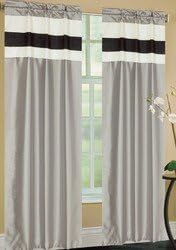 Bart. Silver-Lined Window Panel- 42x84" - One Panel